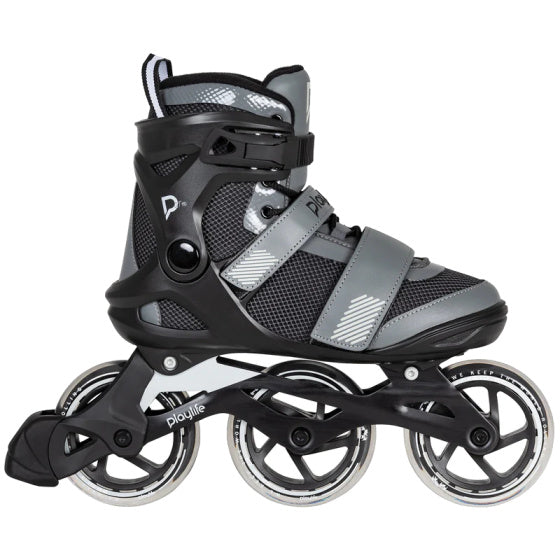 Playlife GT 110 Fitness Inlineskates Zwart grijs maat 46