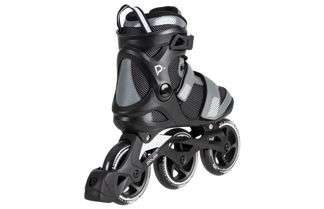 Playlife gt 110 fitness inlineskates zwart grijs maat 47