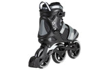 Playlife gt 110 fitness inlineskates zwart grijs maat 47