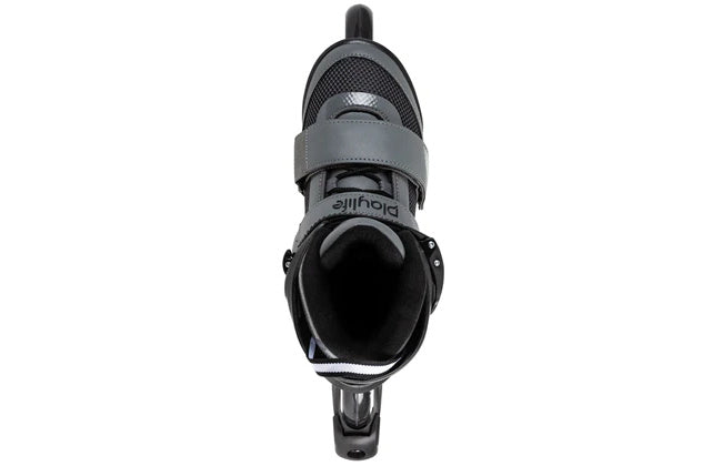 Playlife gt 110 fitness inlineskates zwart grijs maat 39