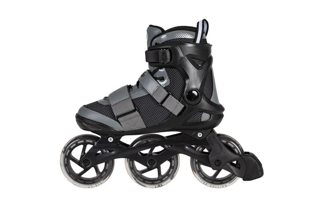 Playlife GT 110 Fitness Inlineskates Zwart grijs maat 38