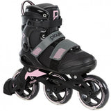 Playlife - Fitness GT 110 inline skates 80A zwart roze maat 39