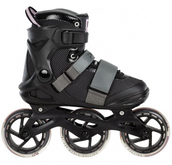 Playlife Fitness GT 110 inline skates 80A zwart roze maat 37