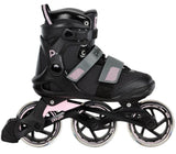 Playlife - Fitness GT 110 inline skates 80A zwart roze maat 40