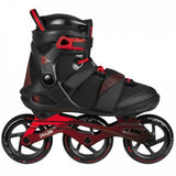 Playlife GT Black 110 inlineskates heren zwart rood maat 38