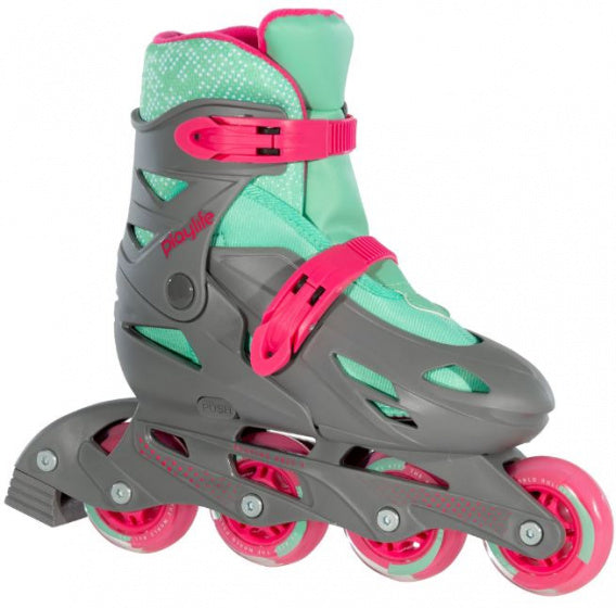 Playlife Inline skates Riddler hardboot 82A grijs maat 35-38