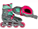 Playlife Inline skates Riddler hardboot 82A grijs maat 35-38
