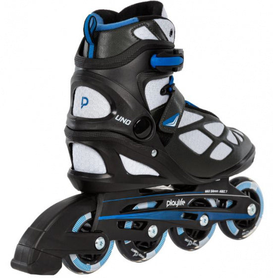 Playlife Inline skates Black 80 softboot 82A zwart maat 40