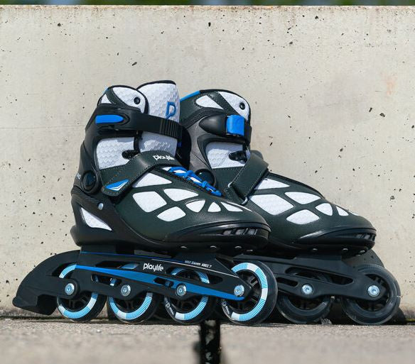 Playlife Inline skates Black 80 softboot 82A zwart maat 40