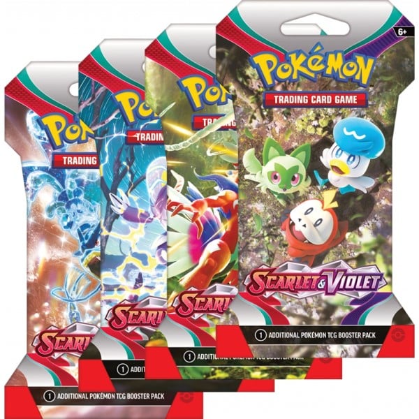 Asmodee pokémon booster pack scarlet violet base