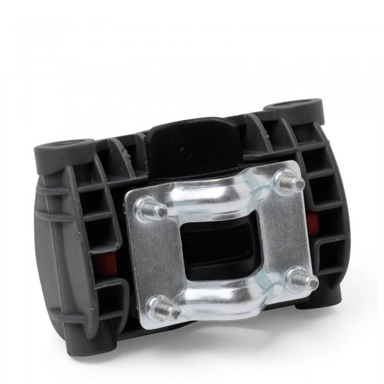 adapter achterzitje 10 cm framebevestiging zwart