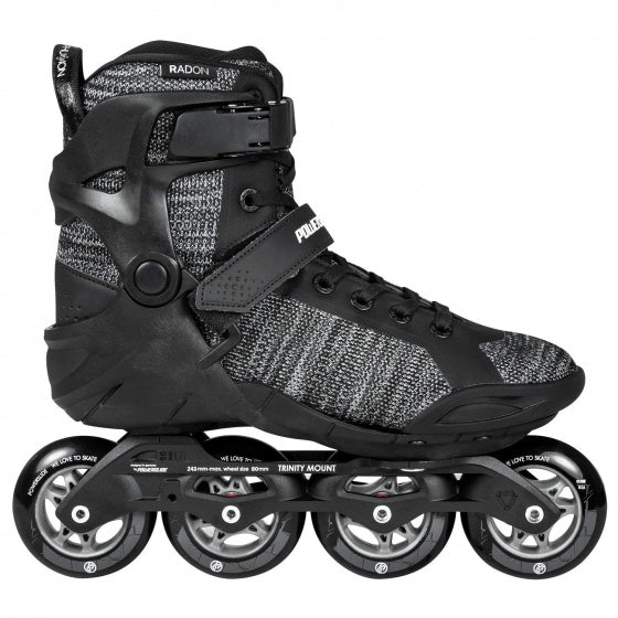 Powerslide Inlineskates Phuzion Radon 80 Trinity heren zwart maat 37