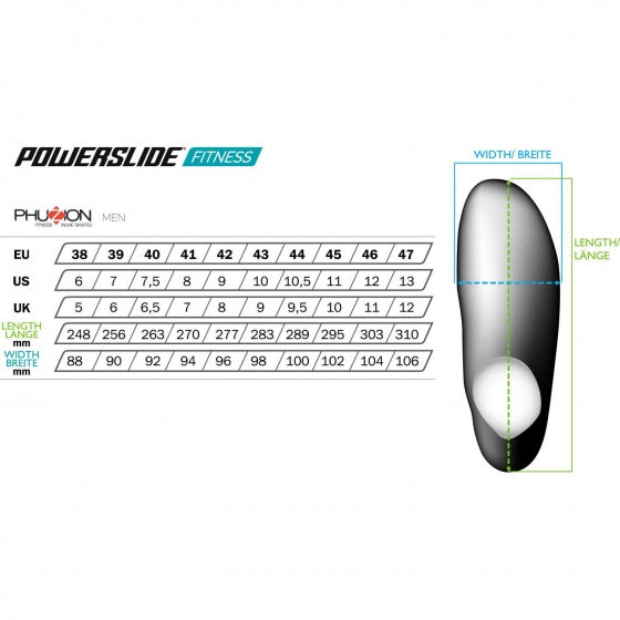 Powerslide Inlineskates Phuzion Radon 80 Trinity heren zwart maat 37