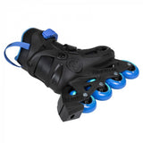 Powerslide One Stargaze inlineskates 85A zwart blauw maat 37 40