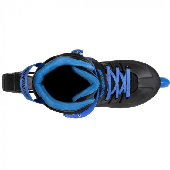 Powerslide One Stargaze inlineskates 85A zwart blauw maat 37 40