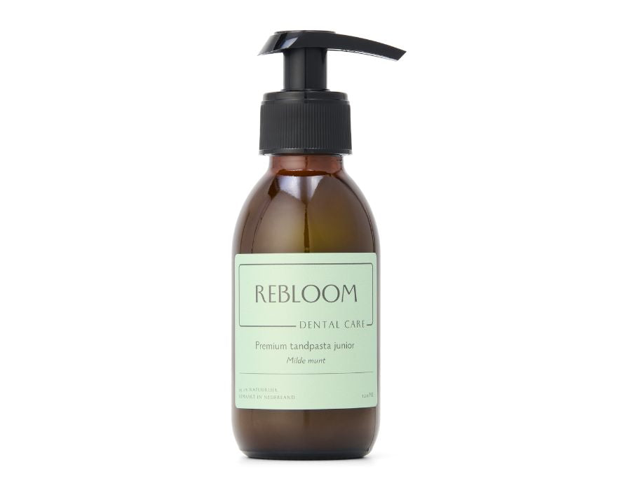 Rebloom care premium tandpasta junior - milde munt - 120 ml