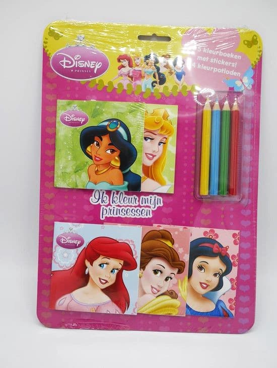 Van der doelen disney princess - kleurset