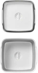 Proplus Afwasteil opvouwbaar 30 x 30 x 20 cm grijs wit