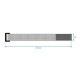 Proplus Kabelbinders klittenband 8 stuks blauw groen