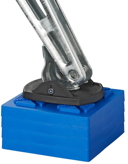 Proplus Onderlegplaten stapelbaar max. 1250 kg blauw 4 stuks