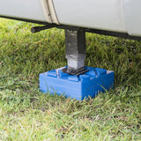 Proplus Onderlegplaten stapelbaar max. 1250 kg blauw 4 stuks