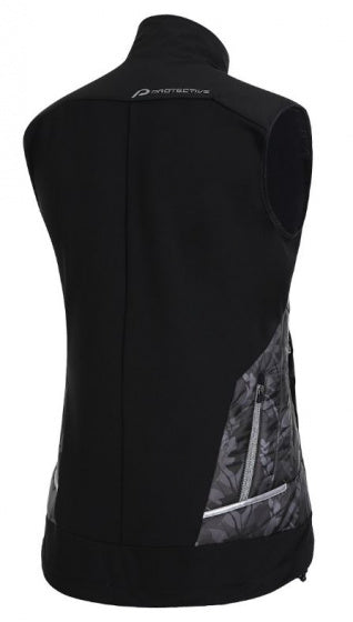 Protective Bodywarmer P-Painted Bird dames polyester grijs mt 44