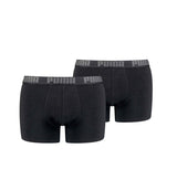 Puma Basic Boxershort Heren (Pack of 2) Zwart maat XL