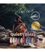 Claresa uv led gellak 5ml gray 218 quiet forest