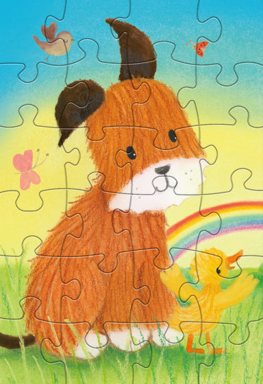 Rebo Productions Hond Eendje legpuzzel junior 24 24 stukjes