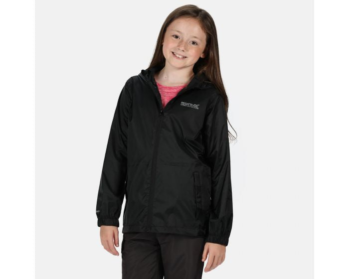 Regatta Pack it jack junior zwart maat 135-140