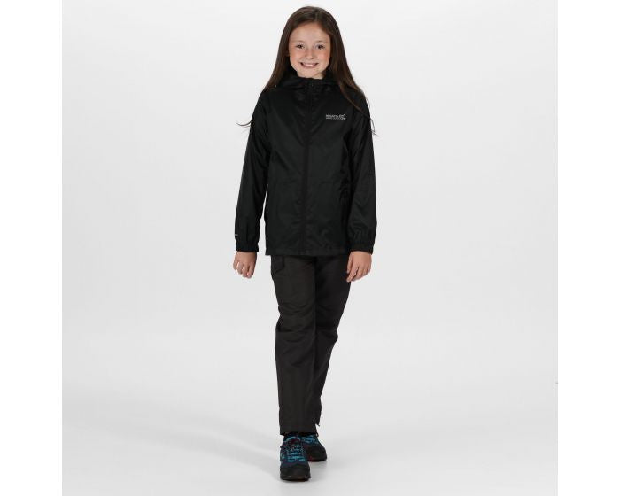 Regatta Pack it jack junior zwart maat 135-140