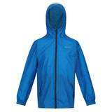 Regatta Pack It III regenjas jongens blauw maat 7-8 jaar