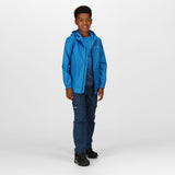 Regatta Pack It III regenjas jongens blauw maat 11-12 jaar