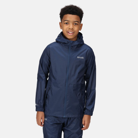 Regatta Pack It III regenjas jongens donkerblauw maat 7-8 jaar