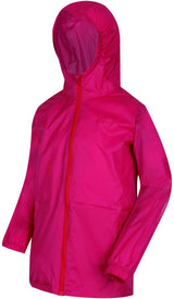 Regatta Pack It III regenjas meisjes roze maat 9-10 jaar
