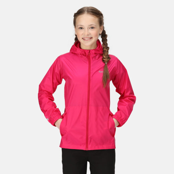 Regatta Pack It III regenjas meisjes roze maat 11-12 jaar