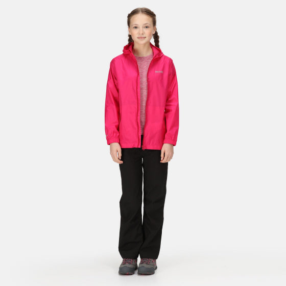 Regatta Pack It III regenjas meisjes roze maat 9-10 jaar