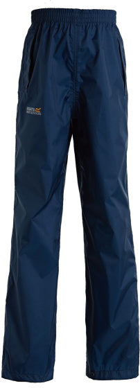Regatta Regenbroek Pack It junior donkerblauw maat 7-8 jaar