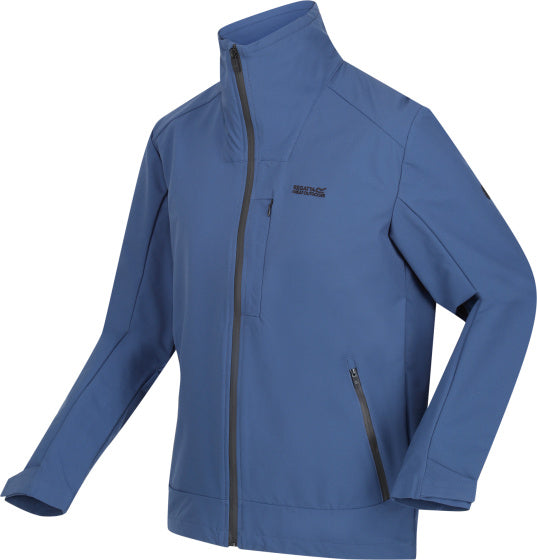 Regatta Overmoor softshelljas heren blauw maat XL