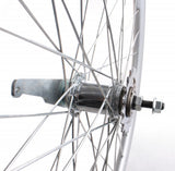 Rigida achterwiel x-plorer 26 x 1.75 inch terugtraprem zilver