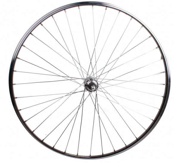 Achterwiel Paraflex Hybride 28 inch velgrem aluminium zwart