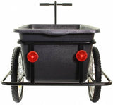 Roland Big Boy Fietskar - Kunststof Staal - 90L - Zwart