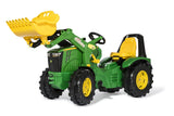 Rolly toys Premium John Deere X-Trac 8400R met voorlader groen