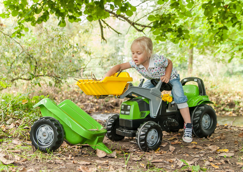 Rolly toys Traptractor met aanhanger RollyKid Deutz-Fahr 5115 G TB