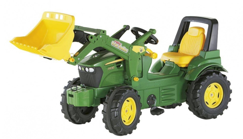 Rolly toys Traptractor RollyFarmtrac John Deere 7930 groen geel