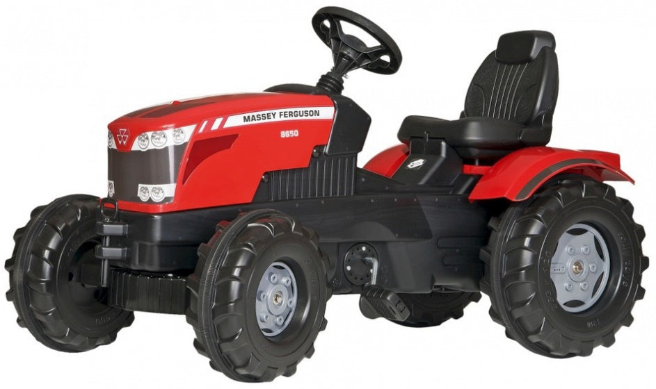 Rolly toys Traptractor RollyFarmtrac MF8650 rood zwart