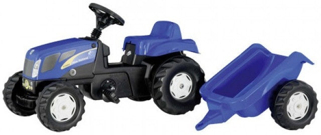 Rolly toys Traptractor RollyKid Holland T7040 junior blauw