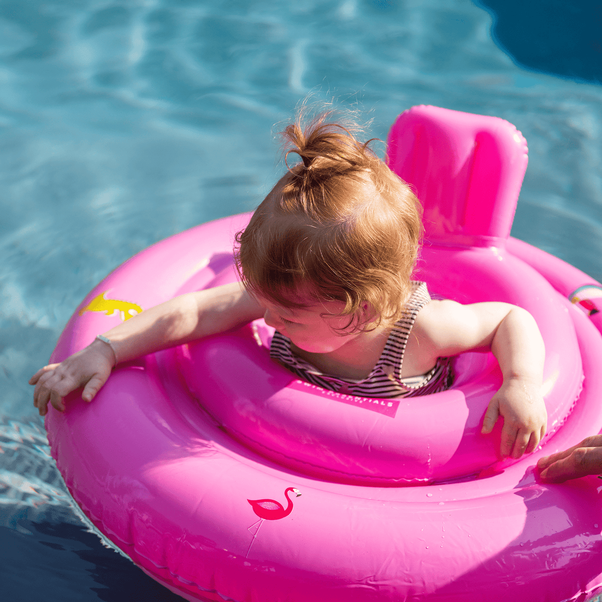 Pink safari | roze baby float 0-1 jaar