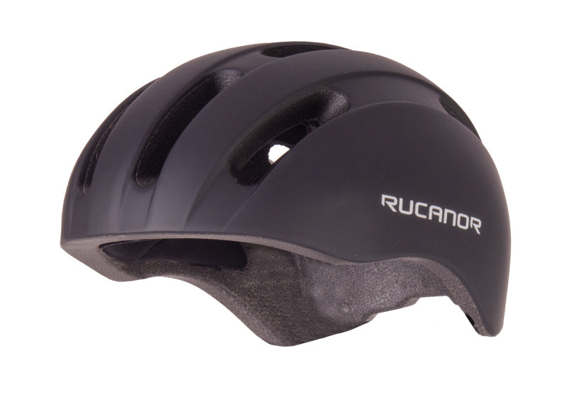Rucanor City Flow Fietshelm Verstelbaar Zwart Maat 55-58 cm (M)