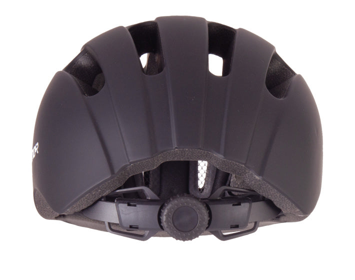 Rucanor City Flow Fietshelm Verstelbaar Zwart Maat 55-58 cm (M)